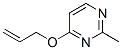 Pyrimidine, 4-(allyloxy)-2-methyl- (7ci,8ci)Structure,7180-92-9Structure Pyrimidine, 4-(allyloxy)-2-methyl- (7ci,8ci) Structure,7180-92-9Structure