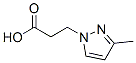 3-(3-Methyl-1H-pyrazol-1-yl)propanoic acidStructure,72145-00-7Structure 3-(3-Methyl-1H-pyrazol-1-yl)propanoic acid Structure,72145-00-7Structure