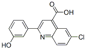 6-Chloro-2-(3-Hydroxyphenyl)quinoline-4-carboxylic acidStructure,724749-33-1Structure 6-Chloro-2-(3-Hydroxyphenyl)quinoline-4-carboxylic acid Structure,724749-33-1Structure