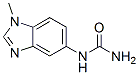 (9CI)-(1-甲基-1H-苯并咪唑-5-基)-脲結構式_72550-39-1結構式