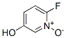 6-Fluoro-3-pyridinol 1-oxideStructure,727736-65-4Structure 6-Fluoro-3-pyridinol 1-oxide Structure,727736-65-4Structure