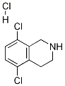 Isoquinoline, 5,8-dichloro-1,2,3,4-tetrahydro-, hydrochlorideStructure,73075-48-6Structure Isoquinoline, 5,8-dichloro-1,2,3,4-tetrahydro-, hydrochloride Structure,73075-48-6Structure