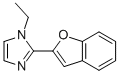 (9ci)-2-(2-苯并呋喃)-1-乙基-1H-咪唑結構式_732961-66-9結構式