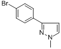 3-(4-Bromophenyl)-1-methyl-1H-pyrazole Structure,73387-51-6Structure