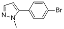 5-(4-Bromophenyl)-1-methyl-1h-pyrazoleStructure,73387-52-7Structure 5-(4-Bromophenyl)-1-methyl-1h-pyrazole Structure,73387-52-7Structure