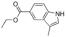 Ethyl3-methyl-1h-indole-5-carboxylateStructure,73396-90-4Structure Ethyl3-methyl-1h-indole-5-carboxylate Structure,73396-90-4Structure