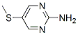 (9ci)-5-(甲基硫代)-2-嘧啶胺結(jié)構(gòu)式_7367-94-4結(jié)構(gòu)式