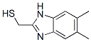 1H-benzimidazole-2-methanethiol,5,6-dimethyl-(9ci)Structure,73688-72-9Structure 1H-benzimidazole-2-methanethiol,5,6-dimethyl-(9ci) Structure,73688-72-9Structure