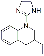 Quinoline, 1-(4,5-dihydro-1h-imidazol-2-yl)-3-ethyl-1,2,3,4-tetrahydro- (9ci)Structure,736893-14-4Structure Quinoline, 1-(4,5-dihydro-1h-imidazol-2-yl)-3-ethyl-1,2,3,4-tetrahydro- (9ci) Structure,736893-14-4Structure