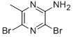 2-Pyrazinamine, 3,5-dibromo-6-methyl-Structure,74290-66-7Structure 2-Pyrazinamine, 3,5-dibromo-6-methyl- Structure,74290-66-7Structure