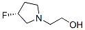 1-Pyrrolidineethanol,3-fluoro-,(3r)-(9ci)Structure,744207-73-6Structure 1-Pyrrolidineethanol,3-fluoro-,(3r)-(9ci) Structure,744207-73-6Structure