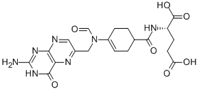 Anhydro leucovorin Structure,7444-29-3Structure