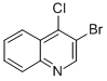 3-Bromo-4-chloroquinolineStructure,74575-17-0Structure 3-Bromo-4-chloroquinoline Structure,74575-17-0Structure