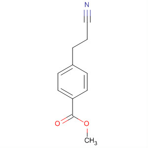 4-(2-氰基乙基)苯甲酸甲酯結(jié)構(gòu)式_74733-36-1結(jié)構(gòu)式