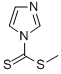 1-(甲基二硫代羰基)咪唑結(jié)構(gòu)式_74734-11-5結(jié)構(gòu)式