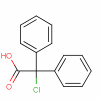 Benzeneacetic acid, a-chloro-a-phenyl-Structure,7475-56-1Structure Benzeneacetic acid, a-chloro-a-phenyl- Structure,7475-56-1Structure