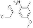 Ethanone, 1-(2-amino-5-methoxy-3-methylphenyl)-2-chloro-(9ci)Structure,74798-63-3Structure Ethanone, 1-(2-amino-5-methoxy-3-methylphenyl)-2-chloro-(9ci) Structure,74798-63-3Structure
