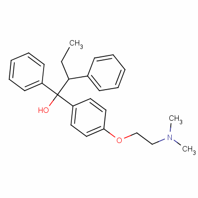 他莫昔芬雜質B結構式_748-97-0結構式