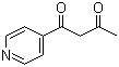 1-(4-吡啶)-1,3-丁二酮結(jié)構(gòu)式_75055-73-1結(jié)構(gòu)式