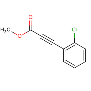 3-(2-氯苯基)-2-丙炔酸甲酯結(jié)構(gòu)式_7517-81-9結(jié)構(gòu)式
