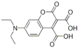 7-Diethylaminocoumarin-3,4-dicarboxylic acidStructure,75240-77-6Structure 7-Diethylaminocoumarin-3,4-dicarboxylic acid Structure,75240-77-6Structure