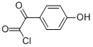 Benzeneacetyl chloride, 4-hydroxy-alpha-oxo-(9ci)Structure,75244-66-5Structure Benzeneacetyl chloride, 4-hydroxy-alpha-oxo-(9ci) Structure,75244-66-5Structure