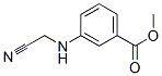 Benzoic acid, 3-[(cyanomethyl)amino]-, methyl ester (9ci) Structure,75254-58-9Structure