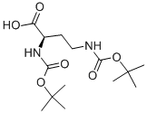 (R)-2,4-雙-叔丁氧基羰基氨基-丁酸結(jié)構(gòu)式_752986-92-8結(jié)構(gòu)式