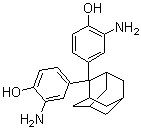 2,2-Bis(3-amino-4-hydroxyphenyl)adamantaneStructure,753023-32-4Structure 2,2-Bis(3-amino-4-hydroxyphenyl)adamantane Structure,753023-32-4Structure