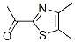 2-Acetyl-4,5-dimethylthiazoleStructure,7531-76-2Structure 2-Acetyl-4,5-dimethylthiazole Structure,7531-76-2Structure