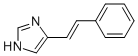1H-imidazole, 4-(2-phenylethenyl)- (9ci)Structure,753401-37-5Structure 1H-imidazole, 4-(2-phenylethenyl)- (9ci) Structure,753401-37-5Structure