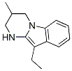 (9CI)-10-乙基-1,2,3,4-四氫-3-甲基嘧啶并[1,2-a]吲哚結構式_754124-50-0結構式