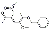 4-Benzyloxy-3-methoxy-6-nitroacetophenone Structure,75665-88-2Structure