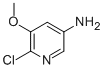 3-Amino-6-chloro-5-methoxy pyridine Structure,75711-01-2Structure
