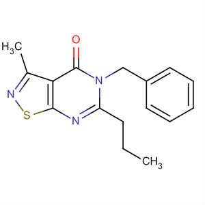 5-芐基-3-甲基-6-丙基-5H-異噻唑并[5,4-d]嘧啶-4-酮結(jié)構(gòu)式_758721-55-0結(jié)構(gòu)式