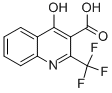 4-Hydroxy-2-(trifluoromethyl)quinoline-3-carboxylicacidStructure,75999-60-9Structure 4-Hydroxy-2-(trifluoromethyl)quinoline-3-carboxylicacid Structure,75999-60-9Structure