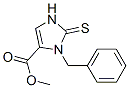 Methyl 2,3-dihydro-3-(phenylmethyl)-2-thioxo-1h-imidazole-4-carboxylateStructure,76075-15-5Structure Methyl 2,3-dihydro-3-(phenylmethyl)-2-thioxo-1h-imidazole-4-carboxylate Structure,76075-15-5Structure