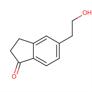 2,3-二氫-5-(2-羥基乙基)-1H-茚-1-酮結構式_760995-95-7結構式