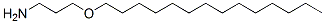 3-十四烷基氧基丙胺結(jié)構(gòu)式_7617-82-5結(jié)構(gòu)式