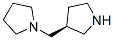 (9CI)-1-[(3S)-3-吡咯烷甲基]-吡咯烷結(jié)構(gòu)式_763065-29-8結(jié)構(gòu)式