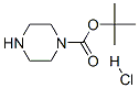 Boc-piperazine hydrochlorideStructure,76535-74-5Structure Boc-piperazine hydrochloride Structure,76535-74-5Structure