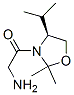 (s)-(9ci)-3-(氨基乙?；?-2,2-二甲基-4-(1-甲基乙基)-噁唑啉結構式_770682-73-0結構式