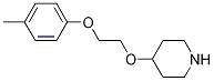 4-(2-P-tolyloxy-ethoxy)-piperidineStructure,77218-14-5Structure 4-(2-P-tolyloxy-ethoxy)-piperidine Structure,77218-14-5Structure