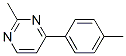 Pyrimidine, 2-methyl-4-(4-methylphenyl)- (9ci)Structure,77232-28-1Structure Pyrimidine, 2-methyl-4-(4-methylphenyl)- (9ci) Structure,77232-28-1Structure