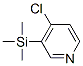 4-Chloro-3-trimethylsilanyl-pyridineStructure,77332-85-5Structure 4-Chloro-3-trimethylsilanyl-pyridine Structure,77332-85-5Structure