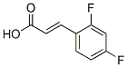 2,4-Difluorocinnamic acidStructure,774-73-2Structure 2,4-Difluorocinnamic acid Structure,774-73-2Structure