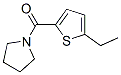 (9CI)-1-[(5-乙基-2-噻吩)羰基]-吡咯烷結(jié)構(gòu)式_774588-59-9結(jié)構(gòu)式