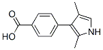 Benzoic acid, 4-(2,4-dimethyl-1h-pyrrol-3-yl)-(9ci)Structure,775322-43-5Structure Benzoic acid, 4-(2,4-dimethyl-1h-pyrrol-3-yl)-(9ci) Structure,775322-43-5Structure