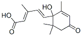 5-(1-Hydroxy-2,6,6-trimethyl-4-oxocyclohex-2-enyl)-3-methylpenta-2,4-dienoic acidStructure,7773-56-0Structure 5-(1-Hydroxy-2,6,6-trimethyl-4-oxocyclohex-2-enyl)-3-methylpenta-2,4-dienoic acid Structure,7773-56-0Structure