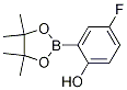 5-Fluoro-2-hydroxyphenylboronic acid,pinacol esterStructure,779331-49-6Structure 5-Fluoro-2-hydroxyphenylboronic acid,pinacol ester Structure,779331-49-6Structure